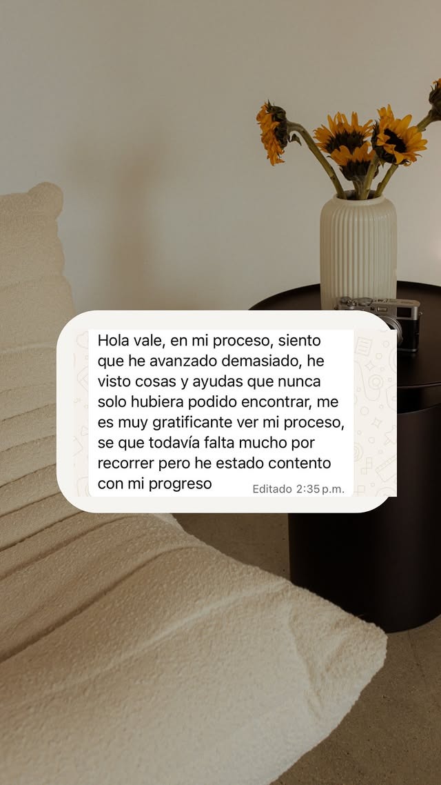Testimonio de una consultante
